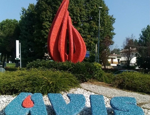 Monumento AVIS in pietre colorate Rockolors – Lissone (MB)