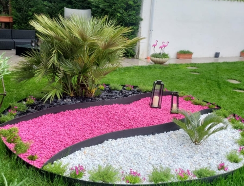 Garden Design, sasso sciolto presso abitazione privata – Carpignano Sesia (NO)